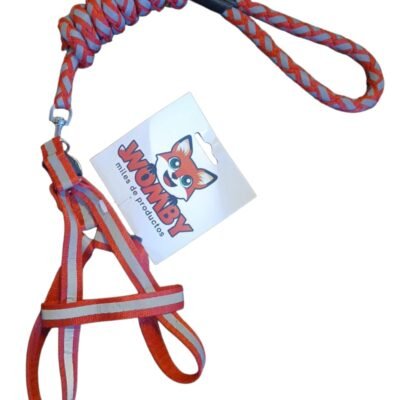 COLLAR CON PECHERA REFLECTIVA DELGADO PARA PERROS (PEQUEÑO, MEDIANO)