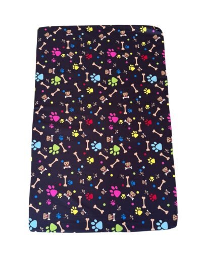 COLCHONETA NEGRA ESTAMPADA - Imagen 2