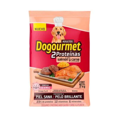 DORGURMET ADULTOS "SALMON Y CARNE" 2 kg