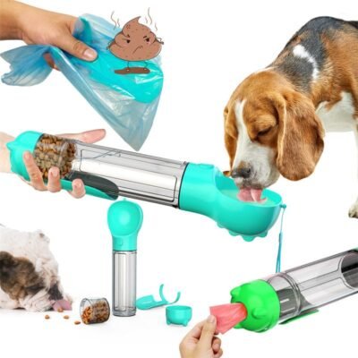 BOTELLA MULTIFUNCIONAL PARA MASCOTAS