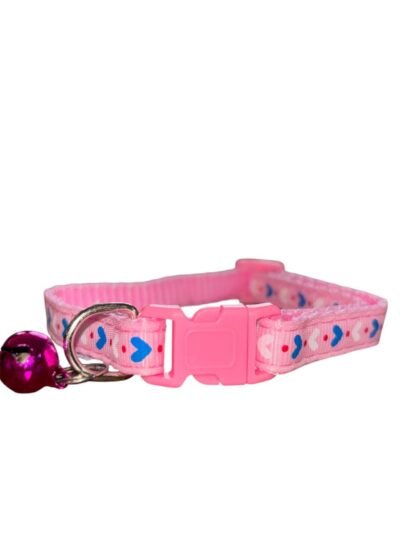 GARGANTILLA CORAZONEZ PARA PERROS Y GATOS (PEQUEÑOS, MEDIANOS)