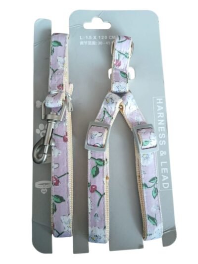COLLAR CON PECHERO PREMIUM ESTAMPADO PARA PERRO "L"