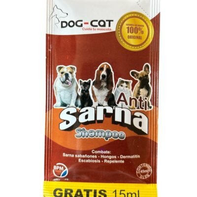 SHAMPOO ANTI SARNA PARA PERROS Y GATOS