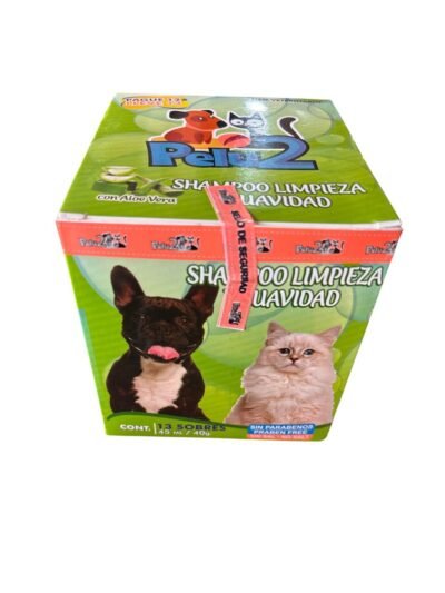 SHAMPOO LIMPIEZA Y SUAVIDAD CON ALOE VERA PARA PERROS Y GATOS - Imagen 3