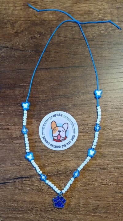 COLLAR "PLACA AZUL" "M"