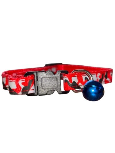 GARGANTILLA CAMUFLADO PARA PERROS Y GATOS (PEQUEÑOS, MEDIANOS))