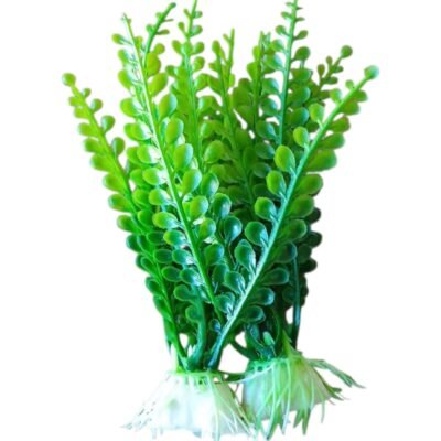 PLANTA DOBLE ARTIFICIAL PARA PECERA