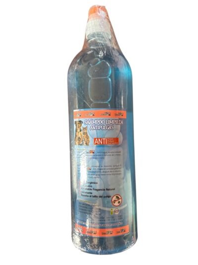SHAMPOO LIMPIEZA ANTIPULGAS PARA PERROS Y GATOS - Imagen 2