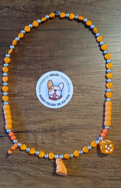 COLLAR NARANJA "M"