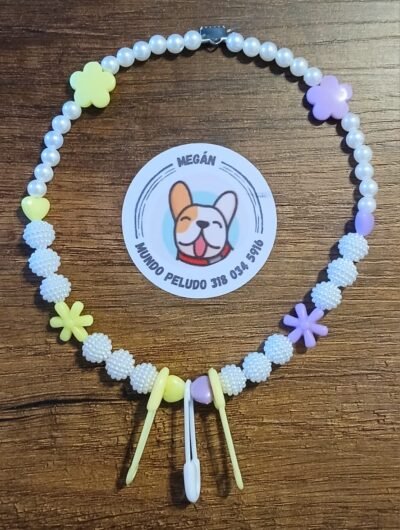 COLLAR PERLAS Y DIJES "XS"