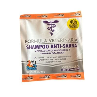 SHAMPOO ANTISARNA PARA PERROS