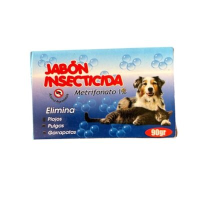 JABÓN INSECTICIDA PARA PERROS Y GATOS