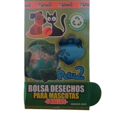 BOLSA DESECHOS PARA MASCOSTAS BIODEGRADABLE