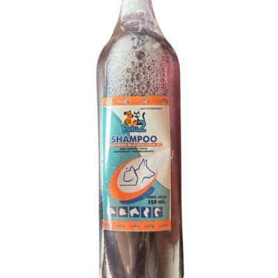 SHAMPOO ANTISEPTICO Y ANTIBACTERIANO PARA PERROS Y GATOS
