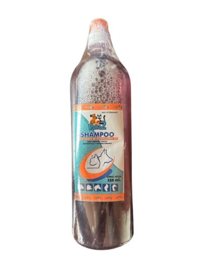 SHAMPOO ANTISEPTICO Y ANTIBACTERIANO PARA PERROS Y GATOS