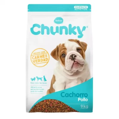 CHUNKY CACHORRO "POLLO" 9 kg