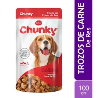 CHUNKY ADULTOS "CARNE DE RES" 100 Gr