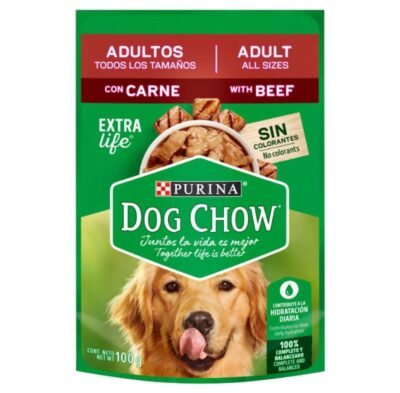 DOG CHOW ADULTOS "CARNE" 100 Gr
