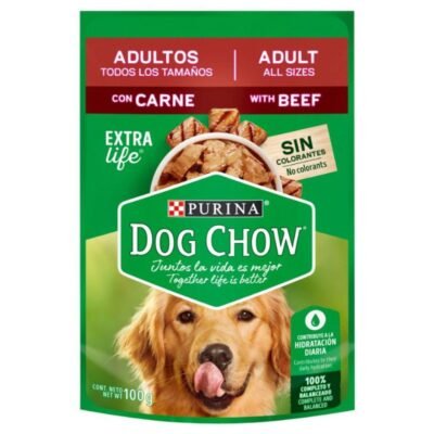 DOG CHOW ADULTOS "CARNE" 100 Gr