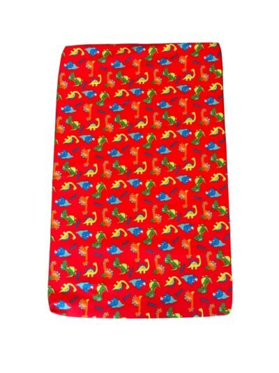 COLCHONETA ROJA ESTAMPADA - Imagen 2