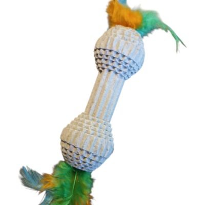 JUGUETE CARTON LARGO DOBLE PLUMA