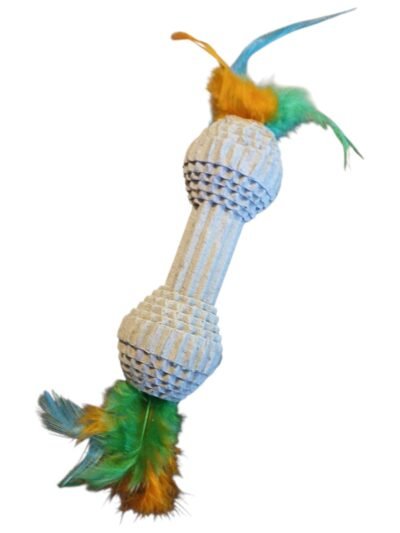 JUGUETE CARTON LARGO DOBLE PLUMA