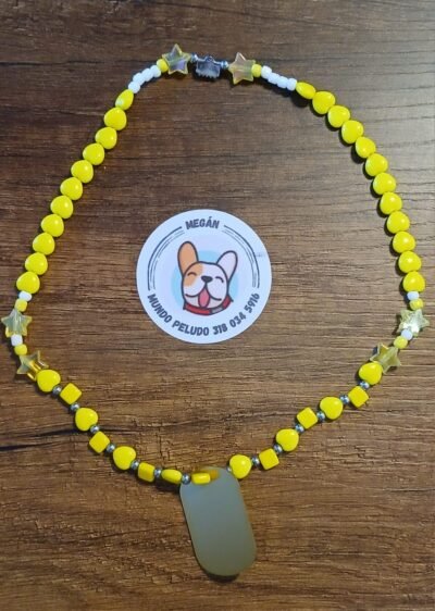 COLLAR AMARILLO "M"