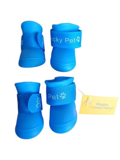 ZAPATOS DE GOMA PARA PERROS "S" - Imagen 4