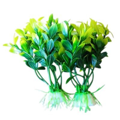 PLANTA DOBLE ARTIFICIAL PARA PECERA