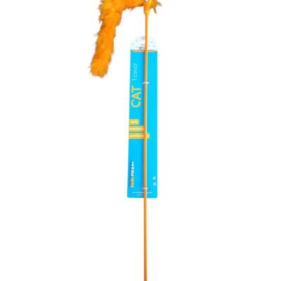 PLUMA CON SONAJERO PARA GATO