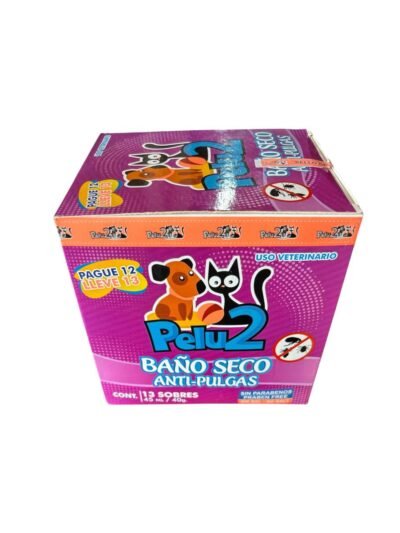 BAÑO SECO ANTIPULGAS PARA PERROS Y GATOS - Imagen 3