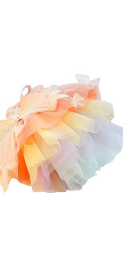VESTIDO MARIPOSA CON TUTU PARA MASCOTAS "S" (PEQUEÑO) - Imagen 4