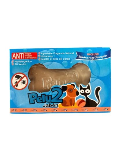 JABÓN ANTIPULGAS, PIOJOS Y GARRAPATAS PARA PERROS Y GATOS